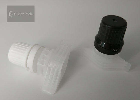 Plastiktüllen-Kappe des Rosa-X-021 der Farbe9.6mm für stehen oben Beutel, Soem-ODM-Service