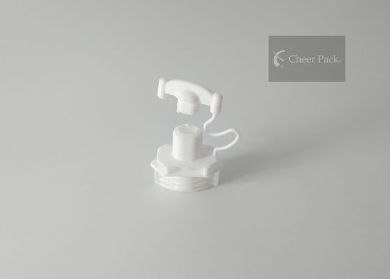 Pearl White-Farbtorsions-Tüllen-Kappe für Gesichtsmasken-Beutel, 5mm innerer Durchmesser