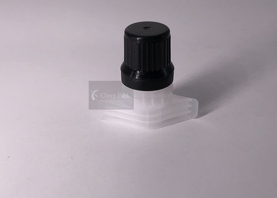 Die schwarze Farbeinspritzung, die 12mm Durchmesser-Tüllen-Kappe modelliert, heilen Robbe