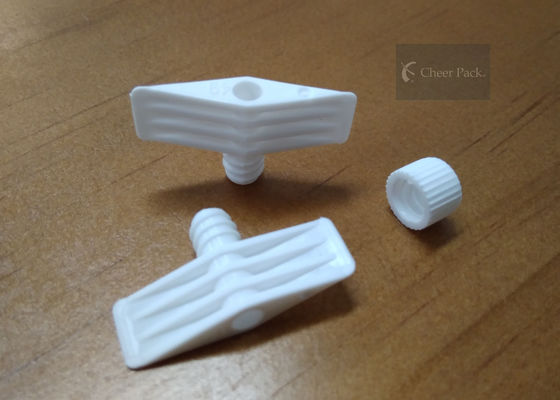 4 Millimeter-Durchmesser-Torsions-Tüllen-Kappe für Plastik-Doypack, PET Material