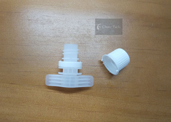 9.6mm Durchmesser-Weiß gießt Tüllen-Kappen für das Baby-Beutel-Verpacken