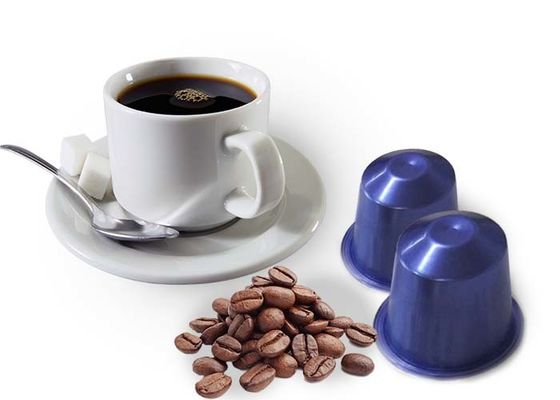 Kleine runde Behälter des Plastikpp./Kaffee-Kapseln für Nespresso
