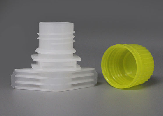 Bunte Plastiktüllen-Überwurfmutter für stehen oben Beutel-automatisches gefüllt