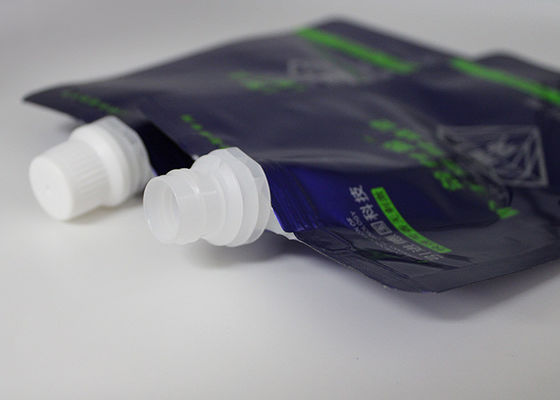 Gravüren-Drucknahrungsmittelgrad stehen oben Beutel mit Tülle 12mm für Wäsche-Flüssigkeits-Flüssigkeit
