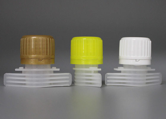 Nahrungsmittelgrad-widerstehen Plastiktüllen-Kappen/wiederverschließbare Überwurfmutter zu 83 Grad