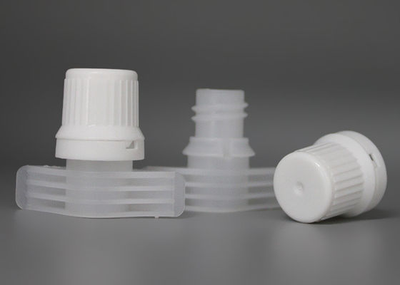 einfache 9.6mm gießen Plastiktüllen-Kappen mit Sicherungsring-Spitze auf Wäscherei-Taschen