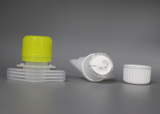 16mm gießen Tüllen-Kappen mit Aluminiumdichtungs-Zwischenlage für stehende Gelee-Tasche