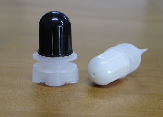 Pp.-Plastik gießt Durchmesser der Tüllen-Kappen-Spitzen-12mm für quadratische untere Taschen-Oval-Form