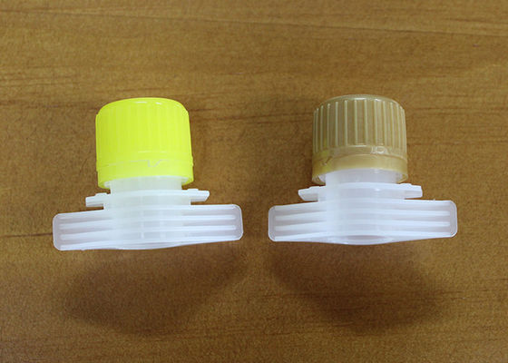1mm Stärke-Plastiktüllen-Kappen-Mähdrescher mit Körnchen-Taschen der flexiblen Verpackung