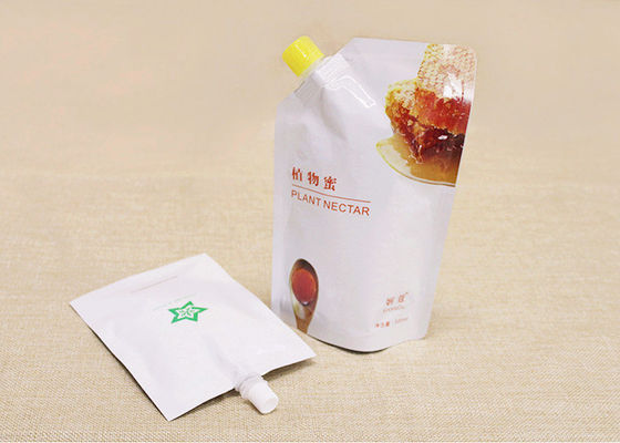 Nahrungsmittelgrad-stehen flüssige Tüllen-Taschen, hohe Sperre oben Beutel Doypack mit Tülle für das Ketschup-Verpacken