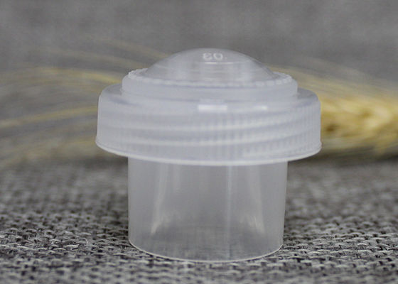 Drücken Sie und rütteln Sie Art kleine Plastikbehälter-Kapazität 4 Gramm für Getränkepaket