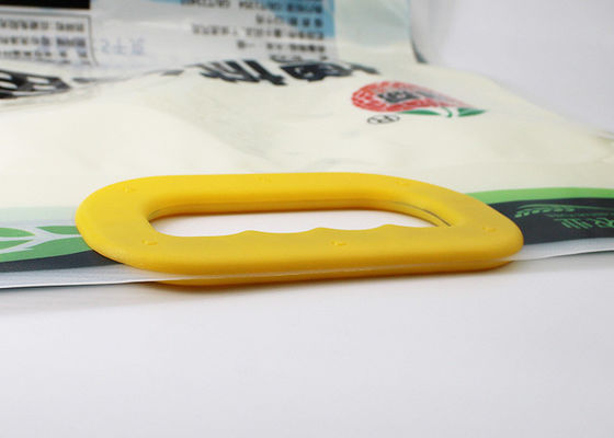 Verschluss- auf Art Plastiktasche pp. behandelt Mehrfarben verpackt auf Mehlsäcken des Reis-5kg