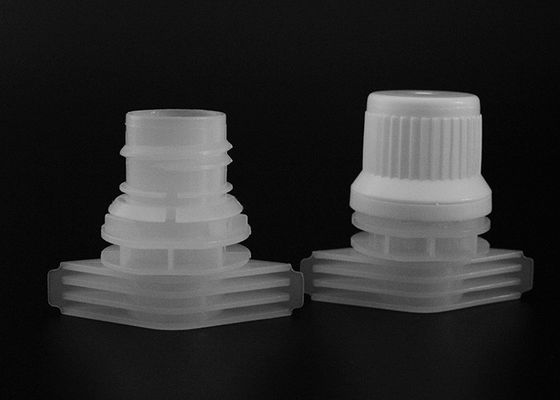 Plastik PET Plastifiziermittel pp. Durchmessers 15mm nicht gießt Tüllen-Kappen für Säuglingsnahrungs-Beutel
