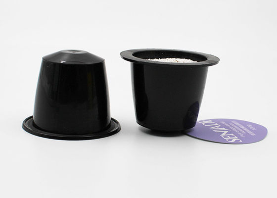 Deckel Nespresso-Kaffee-Kapseln des Schwarz-28.5mm des Heißsiegel-6g