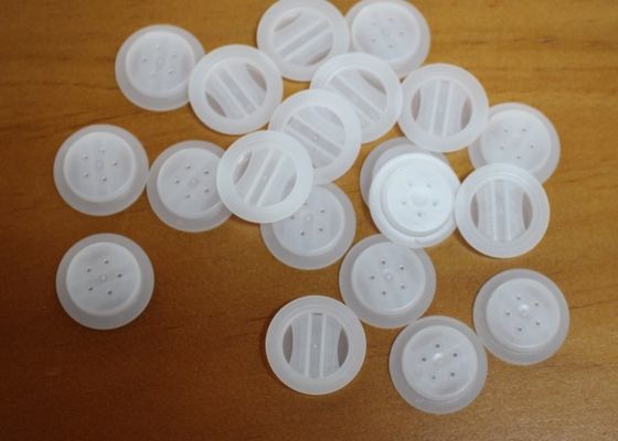 Mini löschen Weisen-Entlüftungsventil-Robbe gedrückt auf Papier - Plastikverbundsäcke