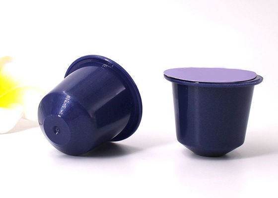 Leere pp. BPA geben Instantkaffee-Kapseln mit klebendem Aluminiumfolie-Deckel frei