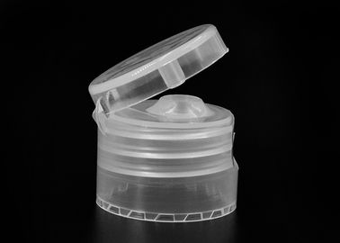 Klare Spitzen-Plastikflaschenkapsel-Korrosionsbeständigkeit des leichten Schlages/Handdesinfizierer-Flaschenkapsel