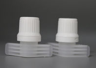 einfache 1mm Stärke gießen Plastiktüllen-Kappen mit Sicherungsring-/Säuglingsnahrungs-Beutel-Spitzen