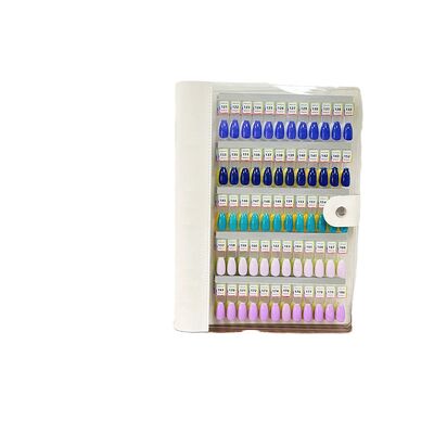 Qualität  Magnetic Acrylic Color Card Book for Nail Art Preform Tool for Creating Style with Polish Glue Display Sample Fabrik