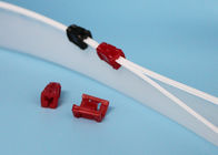 Plastikreißverschluss-mit Reißverschluss einfaches Dia für wiederversiegelbare wiederverschließbare Seitenkeil-Tasche