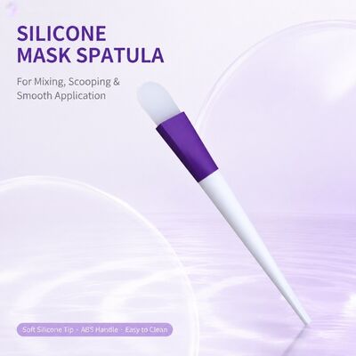 Qualität  Soft Silicone Face Mask Applicator Brush Silicone Handle Skincare Cream Reusable Cosmetic Spatula Facial Mask Mixing Applying Fabrik