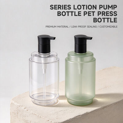 Qualität  470ml PET Lotion Pump Bottle | 28 Thread Custom Cosmetic Packaging | Food-grade recyclable PET, leak-proof, custom color & logo for shampoo, body wash and skincare bulk packaging Fabrik