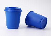 Kaffee-Hülsen-Kapseln der Kapazitäts-30g blaue mit Aluminiumdichtungs-Zwischenlage und Deckel