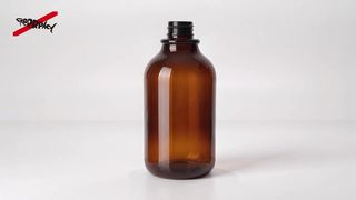 `500 ml bernsteinfarbene PET-Lotion-Pumpflasche | Lieferant für kosmetische Shampoo-Verpackungen