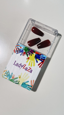 Akrylmodetrend künstliche Fingernägel Falsch gute Qualität Druck auf Nagel Premium Mädchen Tragbare Maniküre Patches