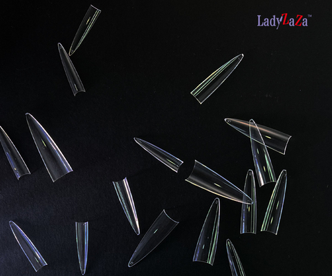 Falsche Nägel 24 PCS Kunststoff ABS Press-on Sarg Falsche Nägel abnehmbare Tragbare Falsche Nägel