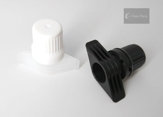 Innere Größe der Leck-Beweis HDPE Tüllen-Kappen-Hersteller-9.6mm für Wäscherei-Flüssigkeits-Beutel