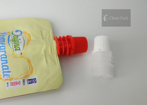 TORSIONS-Tüllen-Kappe des rote Farbinnere Durchmesser-8.6mm Plastikfür Gelee-Tasche