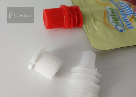 TORSIONS-Tüllen-Kappe des rote Farbinnere Durchmesser-8.6mm Plastikfür Gelee-Tasche