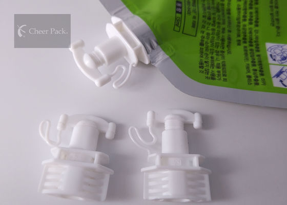 Kleine Plastikflaschen-Tüllen-Kappe, Säuglingsnahrungs-Beutel bedeckt Soem-ODM-Service mit einer Kappe