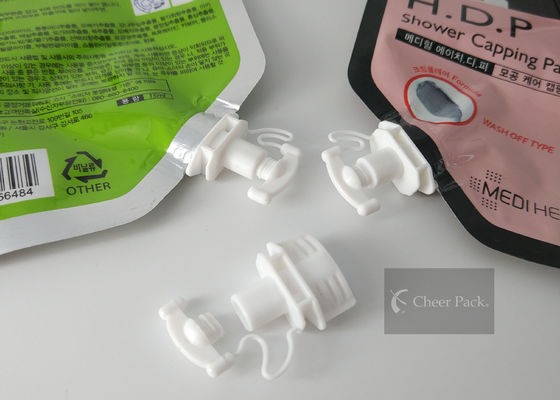 Heißsiegel-Größe der weiße Sicherheits-Plastiktorsions-Tüllen-Kappen-22Mm, OEM/ODM verfügbar