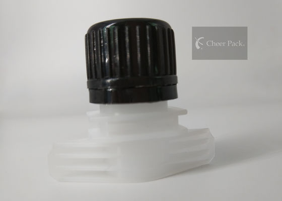 Äußeres HDPE Durchmessers 18mm Plastiktüllen-Kappe für flüssiges Doypack Verpacken