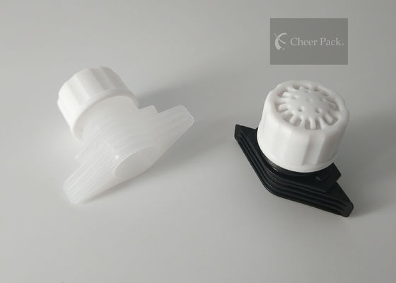 Breathable 16mm Tüllen-Kappe PET materielles weißes schwarzes Farbeinspritzungs-Modellieren