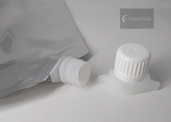 Jubeln Sie Satz 16 Millimeter weiße Farbplastiktüllen-Kappen-Nahrungsmittelgrad-Material zu