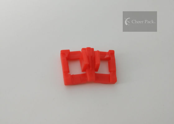 Roter Reißverschluss-Schieber Farbe-Soems pp. mit Reißverschluss für rechte Seiten-Dichtungs-Taschen-Verpackung