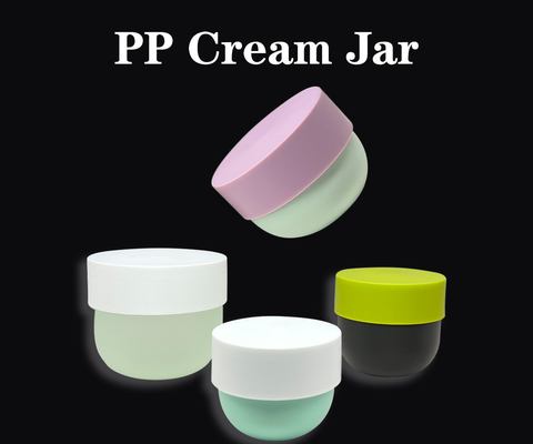 PP-PCR-Material 50 ml 100 ml 200 ml Breitmauldosen für Kosmetik Eiscreme, Mousse-Kuchen und Eiscreme