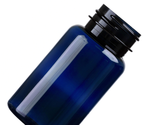 6.75 Oz 200 Ml Bernstein dunkelgrün Polyester Gesundheitsprodukt Kunststoff Verpackung Flasche Kappe 38mm 38-400