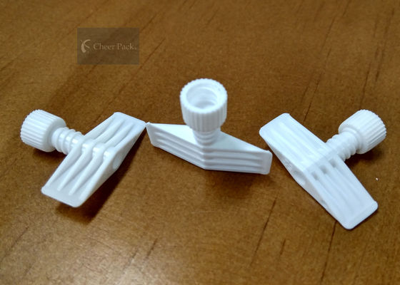 Integrierte Art-stehen Plastiktorsions-Tüllen-Kappe für oben Beutel, 4 Millimeter-Durchmesser