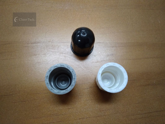 Äußere Plastiktüllen-Kappen-weiße Farbe Durchmessers 14mm für stehen oben den Beutel, ungiftig