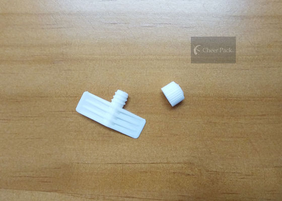 Plastik-PET materielle Torsion gießen Tüllen-Kappen-weißen Farbdurchmesser 4mm