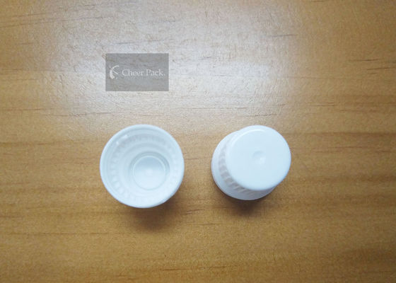 Weiß gießt Tüllen-Kappen für Plastikbeutel-Außendurchmesser 1.16cm