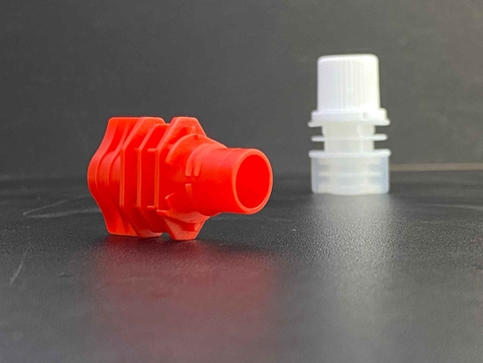 8.6mm Plastik-Spout-Kappen für die Verpackung von Sojamilchbeuteln