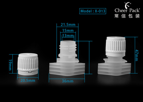 13 mm Plastik-Spout-Kappen für die Verpackung von Reinigungsmitteln