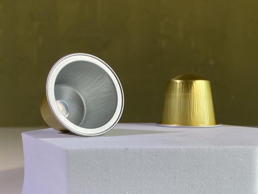 8 ml leere Kapseln für Nespresso Kaffeemaschinen mit Deckel