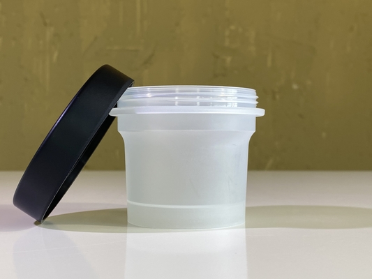100 ml Creme Jar Kosmetische Verpackung 60 mm Gesamthöhe