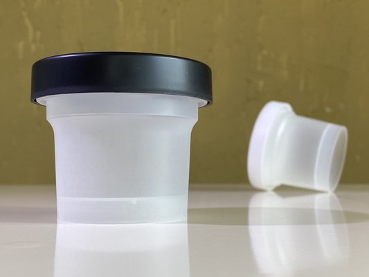 100 ml Creme Jar Kosmetische Verpackung 60 mm Gesamthöhe